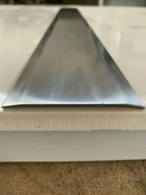 n. 4 COPRIGIUNTO  IN ACCIAIO INOX  55mm X L.1000mm sp 1MM - Immagine 1 di 2