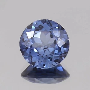 8x8 MM AAA Natural Flawless Blue Ceylon Sapphire Round Cut Loose Gemstone - Imagen 1 de 6