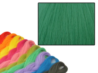 CyberloxShop Phantasia Kanekalon Jumbo Braid Petrol Green Flechthaar
