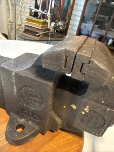 Tornillo de banco de maquinista PRENTISS BULLDOG 514 524 de colección Nueva York - Imagen 1 de 7