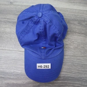 Tommy Hilfiger Hat Mens Adjustable Cap Strap Back Casual Blue Logo Cotton - Picture 1 of 19