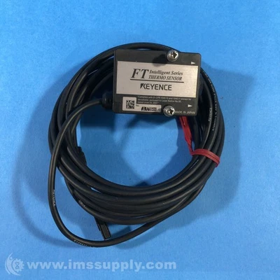 Keyence E8A611533 Sensor Head Mid to Low Temperature Model FNIP - Image 1 of 4