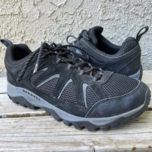 Scarpe Merrell Uomo Taglia 11,5 Larghe Oakcreek Escursionismo Trail Outdoor Nero Sneakers - Foto 1 di 9