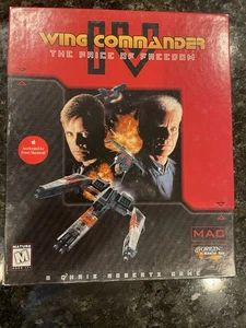 Wing Commander IV: The Price of Freedom (Mac, 1996) Big Box - Picture 1 of 8