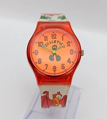 Reloj promocional Solletico Tickle Time vintage años 90 Solletico Orologio italiano Foto 1 de 4