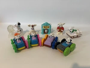 Vintage 1990s 101 DALMATIONS McDonald's LOT Of 9 Happy Meal Toys Flip Cars Etc. - Picture 1 of 12