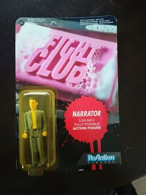 Figura de acción Funko ReAction Fight Club — Narrador 3,75" Foto 1 de 2