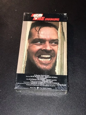 The Shining VHS 1990 Warner Bros Brand New Sealed Stanley Kubric - Image 1 of 4
