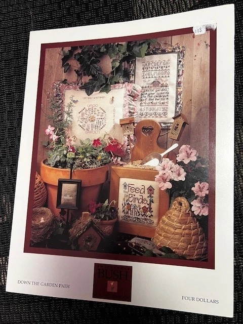 Down the Garden Path counted cross stitch sampler from Shephers's Bush - Image 1 of 4