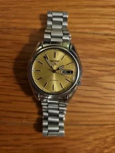 Seiko 5 automatic 7S26 21 jewels japan made Glass Caseback - Picture 1 of 4