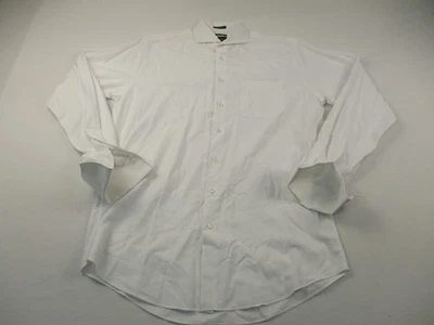 Camisa de vestir Neiman Marcus para hombre talla 16,5 blanca manga larga ajuste formal Foto 1 de 4