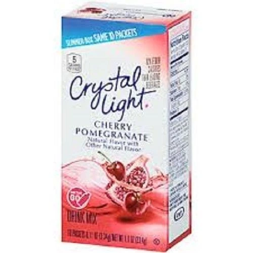 Crystal Light on The Go Immunity Cherry Pomegranate Enhanced Drink Mix 10ct