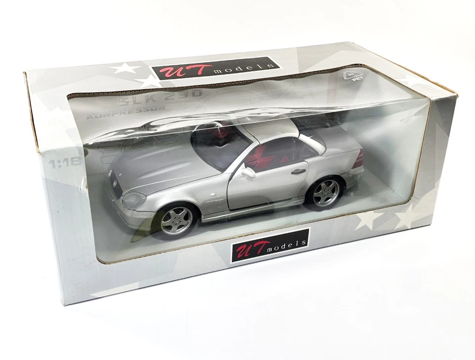 UT Models 1/18 Mercedes Benz SLK AMG 230 Silver - New - Image 1 of 1