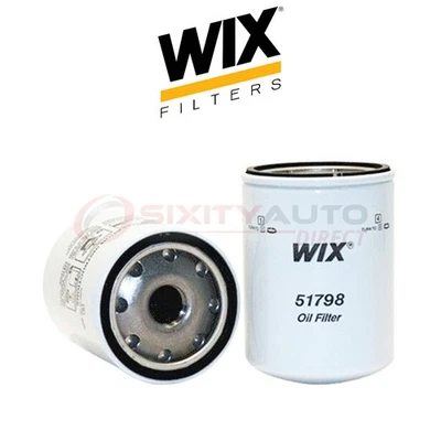 WIX Engine Oil Filter for 2003-2009 GMC C8500 Topkick 7.8L L6 - Filtration ma Foto 1 de 4