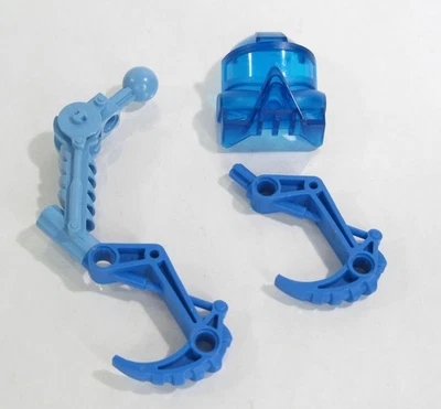 LEGO Vintage 2001 Bionicle 8533 Toa Gali Lote de Piezas Gancho Manos Máscara Brazo Kanohi Foto 1 de 4