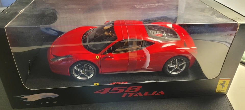 1/18 FERRARI 458 ITALIA RED ELITE RAR - Bild 1 von 1