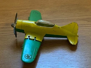 Hubley Kiddie Juguete Diecast Juguete Avión de combate Segunda Guerra Mundial Avión LA-87 - Imagen 1 de 5