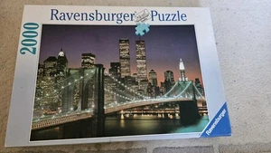 2000p Ravensburger Premium Jigsaw Puzzle NYC New York City Twin Towers 1995 - Picture 1 of 4