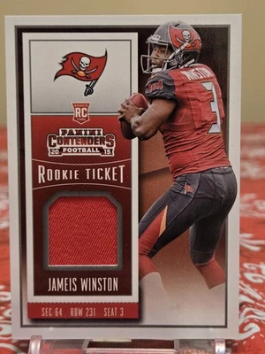 2015 Panini Contenders - Muestras de boletos de novato Jameis Winston #RTS-JW (MEM, RC) Foto 1 de 4