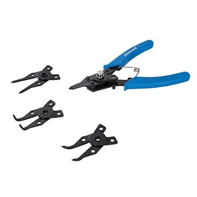 (TG. 160 mm) Silverline 868868 Set pinze per anelli 5 pz, 160 mm - NUOVO  - Immagine 1 di 4