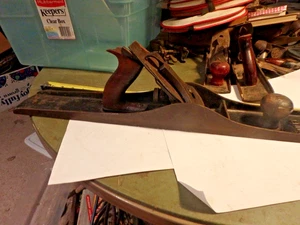 3V Vintage 22" gewellter Bailey #7 Hobel abgeplatzter Griff - '02 Pat Date - Bild 1 von 4