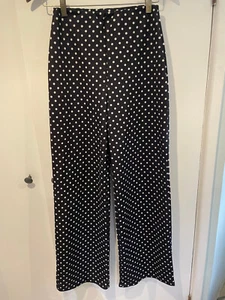 Urban Bliss Ladies Wide Leg Palazzo Trousers Womens Polka Dot Loose Pants 8. - Picture 1 of 3