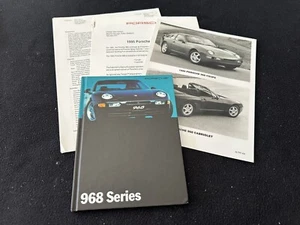 1994 1995 Porsche 968 Brochure 968 Coupe Conv't Hardcover US Sales Catalog Book - Picture 1 of 11