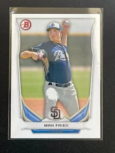 Max Fried Atlanta Braves 2014 Bowman Draft Top Prospekt - Bild 1 von 2
