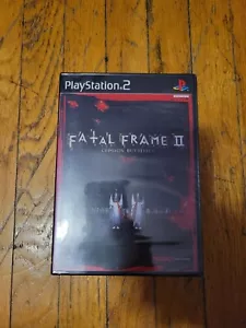 Fatal Frame 2: Crimson Butterfly (Sony PlayStation 2, 2003) - Picture 1 of 2
