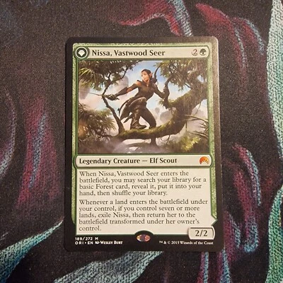 Nissa, Vastwood Seer / Nissa, Sage Animist - Magic The Gathering - Image 1 of 2