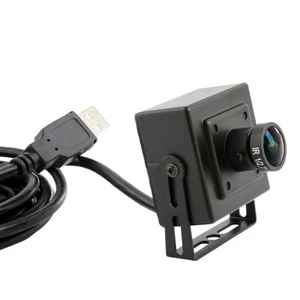 Mini cámara web de 2 MP con lente ojo de pez de 170 grados 30/60/120fps cámara caja USB Full HD - Imagen 1 de 6