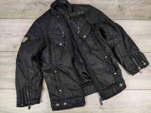 Abrigo chaqueta negra Smash para niños 7 años ropa exterior impermeable/informal - Imagen 1 de 6