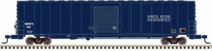 Atlas N Scale 50004965 60 ACF Single Door Box Car White River Foodservice 102 - Picture 1 of 1