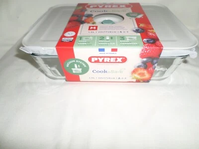 Pyrex 1.5 L Glass Storage Dish / Pyrex Vacuum Storage Dish / Cook & Save Range - Image 1 of 4