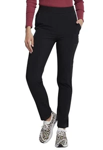 Dickies #248 Wide Waistband Strait Leg Cargo Scrub Pant in "Black" Size XS - Picture 1 of 4