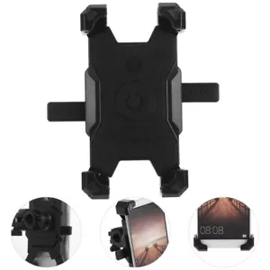 1PZ Supporto Telefono Sedia a Ruote Nero Bici Supporto Telefono Mani Libere - Foto 1 di 11