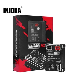 Mini ESC 20A cepillado INJORA MB100-R80 para 1/24 1/18 SCX24 AX24 TRX4M FCX24 FCX18 - Imagen 1 de 11