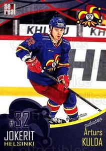 2016-17 Finnish Jokerit Helsinki Sereal #B08 Arturs Kulda