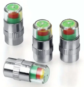 Car Auto Tire Pressure Monitor Valve Stem Cap Sensor Indicator Warn Air Caps - Picture 1 of 7