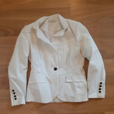 Charlotte Russe белый блейзер куртка одна кнопка L - Изображение 1 из 4