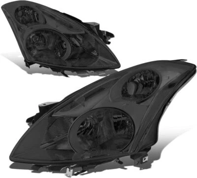 Para Nissan Altima 2010-2012 Reflector Lente Humo Faros Lámparas Repuesto Foto 1 de 4