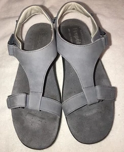 Graue Damen-Wildledersandalen von Propet. gr. 6,5. Luftzellenkissen. TOP - Bild 1 von 6
