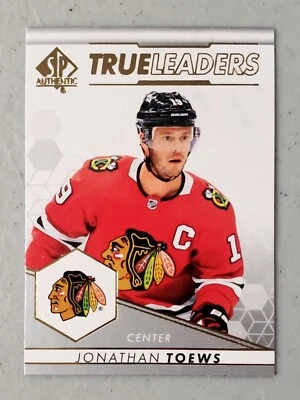 Jonathan Toews 2022-23 SP Authentic True Leaders Insert #TL-22 - Image 1 of 2