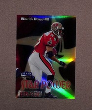 1999 Fleer Mystique Football #2 Warrick Dunn Star Power SSP /100