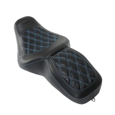 Assento de passageiro motorista ponto azul para Harley Electra Glide Classic FLHTC 1997-07 - Imagem 1 de 4