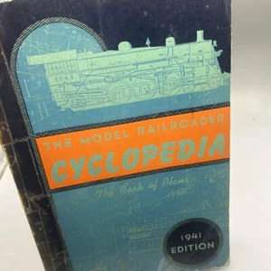 The Model Railroader Cyclopedia : The Book Of Plans (1941 Paperback, Illustrat - Picture 1 of 18