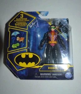 SPIN MASTER DC BATMAN - ROBIN NEGRO Y ROJO - Imagen 1 de 3