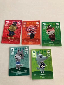 Lot de Cartes amiibo animal crossing - serie 4 - Photo 1/3