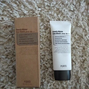 Purito Formula Comfy Water Base Sunblock 60ml. radiation lamp Oil free UVA UVB - Picture 1 of 6