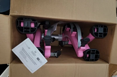 Nuevo en caja Saris Pink Cancer Research Bones 3 portabicicletas montaje en maletero ~ ¡Muy raro! Foto 1 de 4